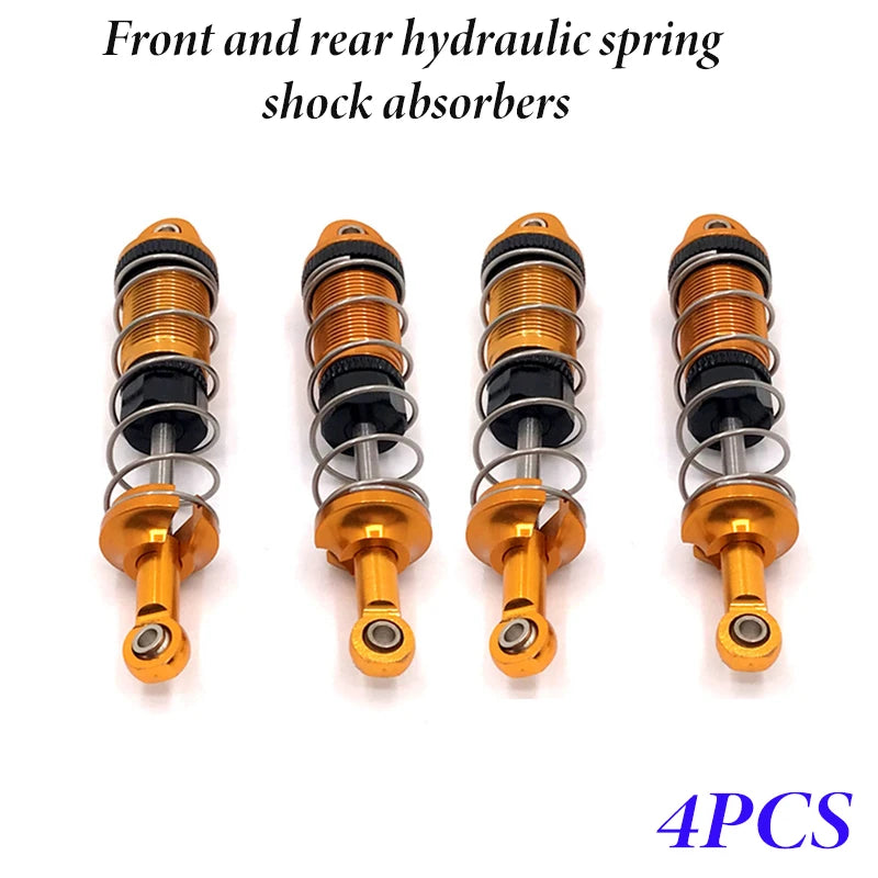 Pro RC Car Hydraulic Spring Shock Absorbers 16101 16102 Metal Upgrade Parts