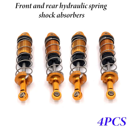 Pro RC Car Hydraulic Spring Shock Absorbers 16101 16102 Metal Upgrade Parts