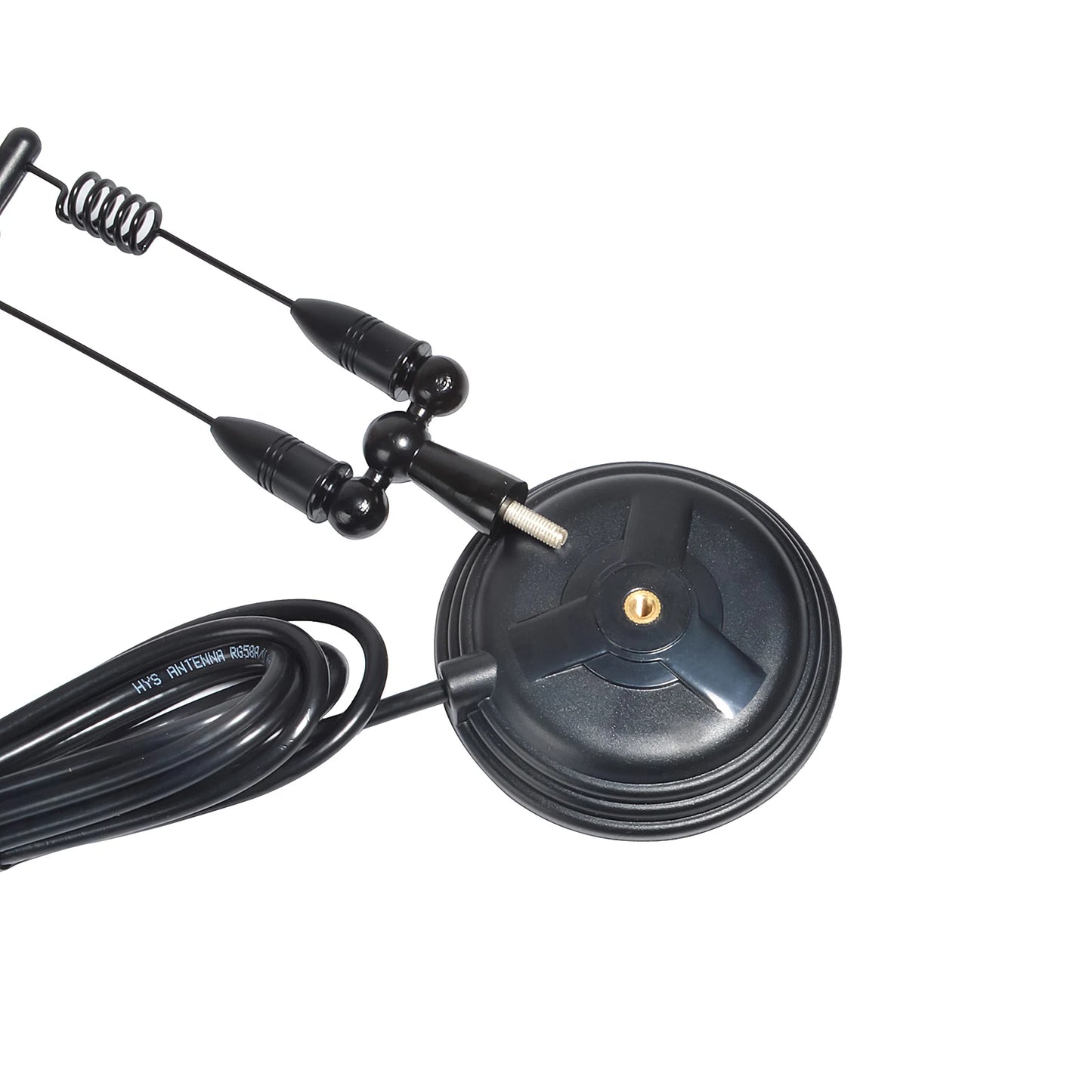 Dual Band Magnetic Antenna | 2m VHF/UHF Base Whip with RG58 Coax & Mount 13ft