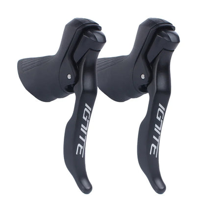 SENSAH Road Bike Shifters 2x7 2x8 2x9 2x10 Speed Brake Lever 16/18/20 Speed Bicycle Derailleur For Shimano Sora Tiagra Claris-EXPROTAS