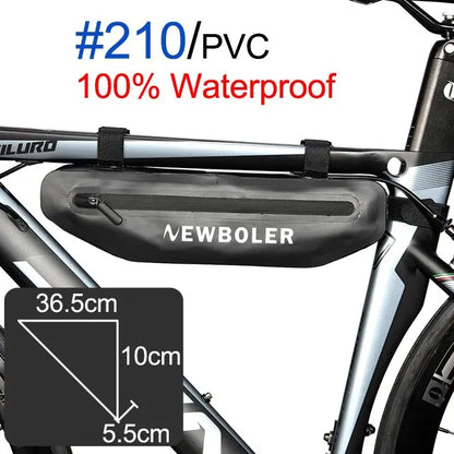 Bicycle Bag Waterproof Top Tube Frame Bag for MTB Cycling Bike Storage