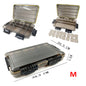 Waterproof Fishing Tackle Box Large Storage for Hooks Lures Bait Gear
