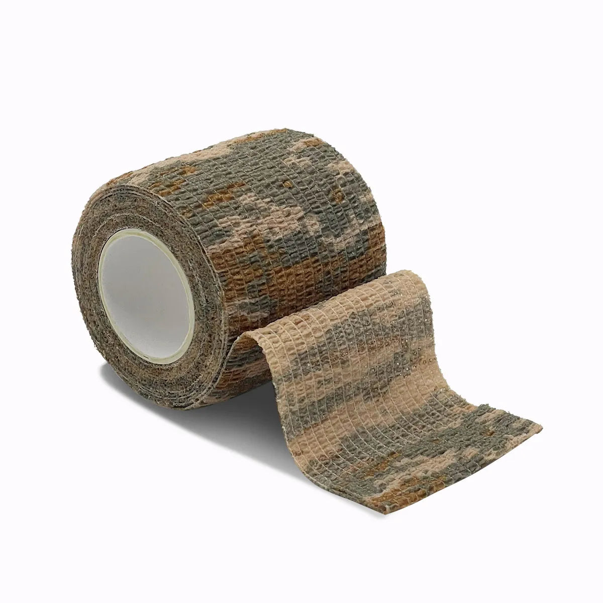 Elastic Grip Wrap Self Adhesive Camouflage Tape 450cm Sports Bandage