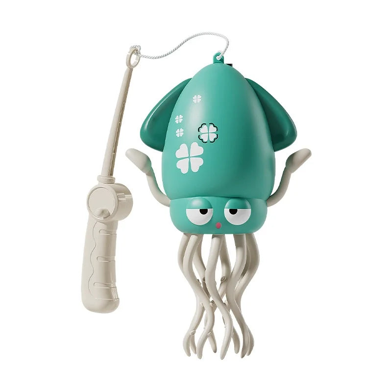 Children Stress-relieving Fishing Octopus Toy for Kids Fun Play