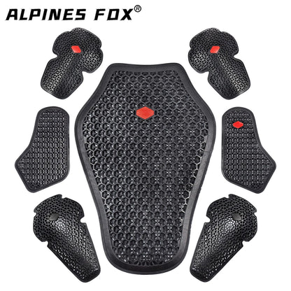Universal Motorbike Chest Pads CE Approved Soft Motorcycle Jacket Insert Armor Shoulder Elbow Back Protector Pad