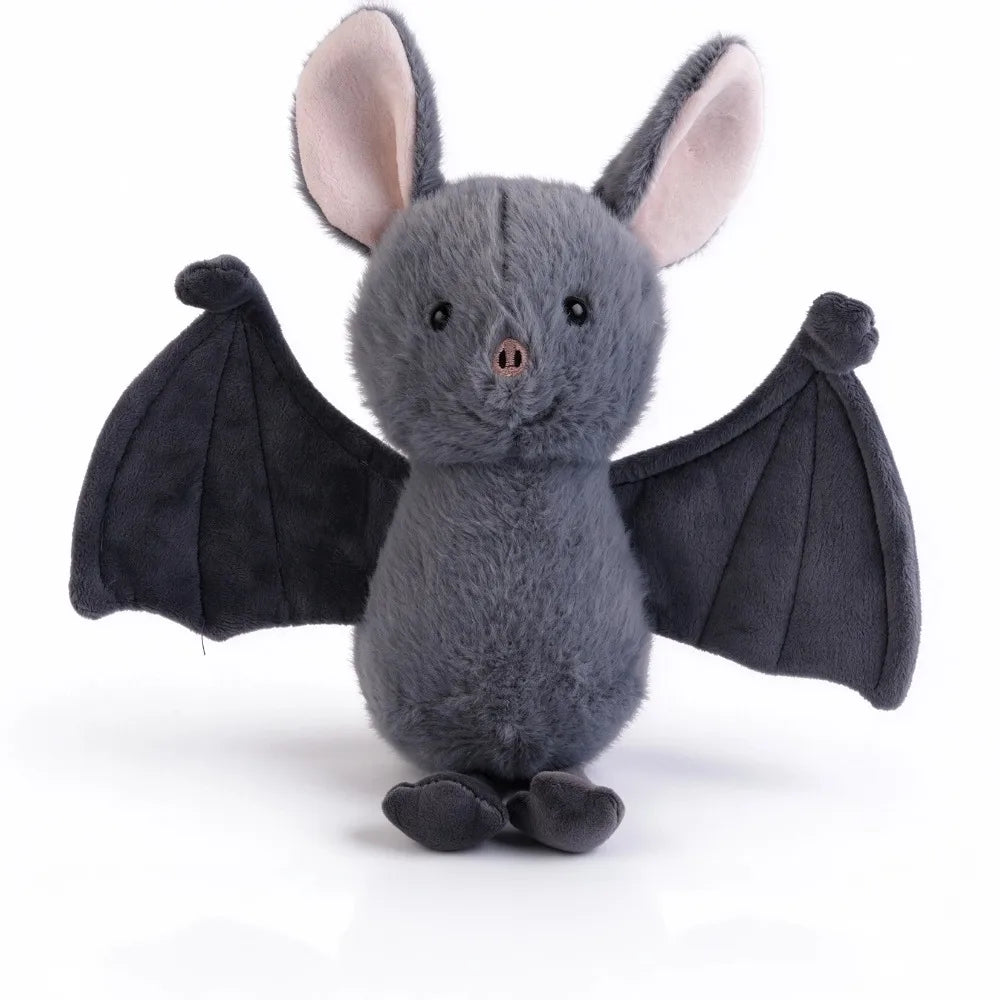 Car Rearview Mirror Bat Plush Toy Soft Stuffed Animal Hanging Decor 20cm