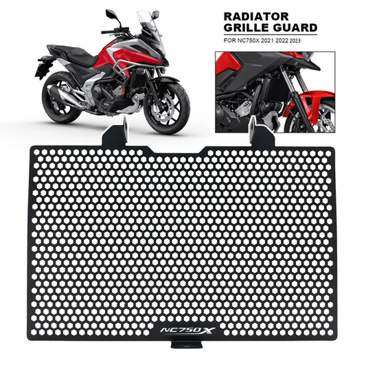 For HONDA NC750X NC750 NC 750 X 750X 2021 2022 2023 Motorcycle Radiator Guard Grille Protective Cover Protector Grill Cover-EXPROTAS