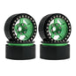 Universal 1/10 RC Crawler 1.9" Beadlock Wheels Aluminum 5-Spoke
