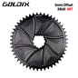 Narrow Wide Chainring 3-Bolt 3mm Offset for Goldix MTB Road Crankset