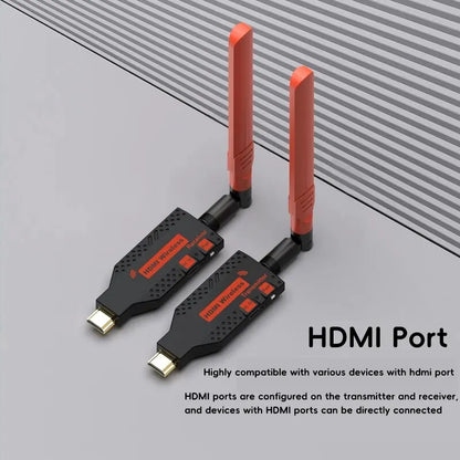 1080P 150m Wireless HDMI Extender 1 TX to 4 Splitter Video Transmitter Receiver for PS4 Camera Laptop PC to TV Monitor Projector-EXPROTAS