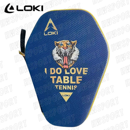 LOKI Table Tennis Racket Case Hard Shell Ping Pong Racket Paddle Cover Bag Durable EVA Inner Table Tennis Accessories-EXPROTAS