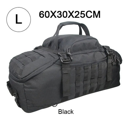 Gym Duffel Bag 80L Tactical Backpack Unisex Camping Hiking Rucksack