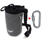 Rock Climbing Chalk Bag Magnesia Pouch with Waterproof Pocket