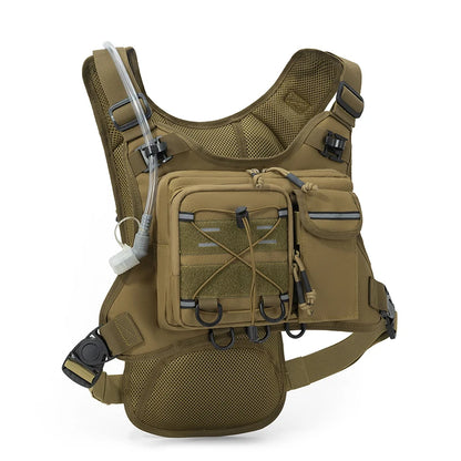 Running Vest Chest Hydration Pack Outdoor Sports Backpack For Hiking Race Marathon Bag Men Women Sport Tactical Camping Backpack