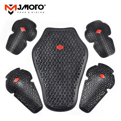 Motorcycle Armor CE certified Jacket Insert Back Protector Thicken High elasticity Rider Armor Back Spine Protective Pad-EXPROTAS