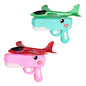 Dinosaur Foam Airplane Launcher Toy Glider Planes for Kids Outdoor Fun