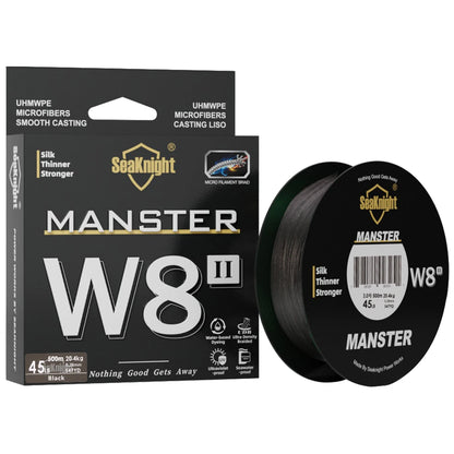 SeaKnight Fishing Line 500m Braided PE Saltwater 15-100LBs W8 II