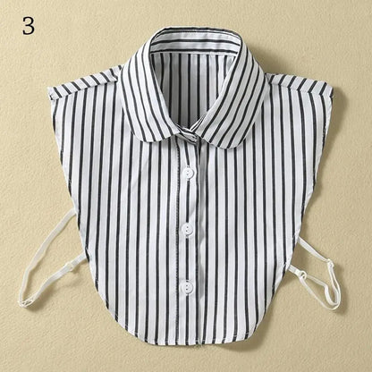 Lace Fake Collar Detachable Women Blouse Lapel Shirt Clothes Accessories