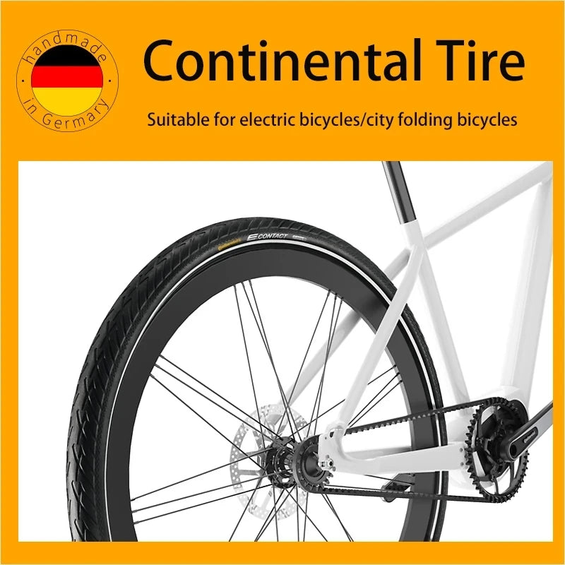 Continental Contact Urban Tyre 16/20 Inch Wire Bead Reflective BMX Folding Bike