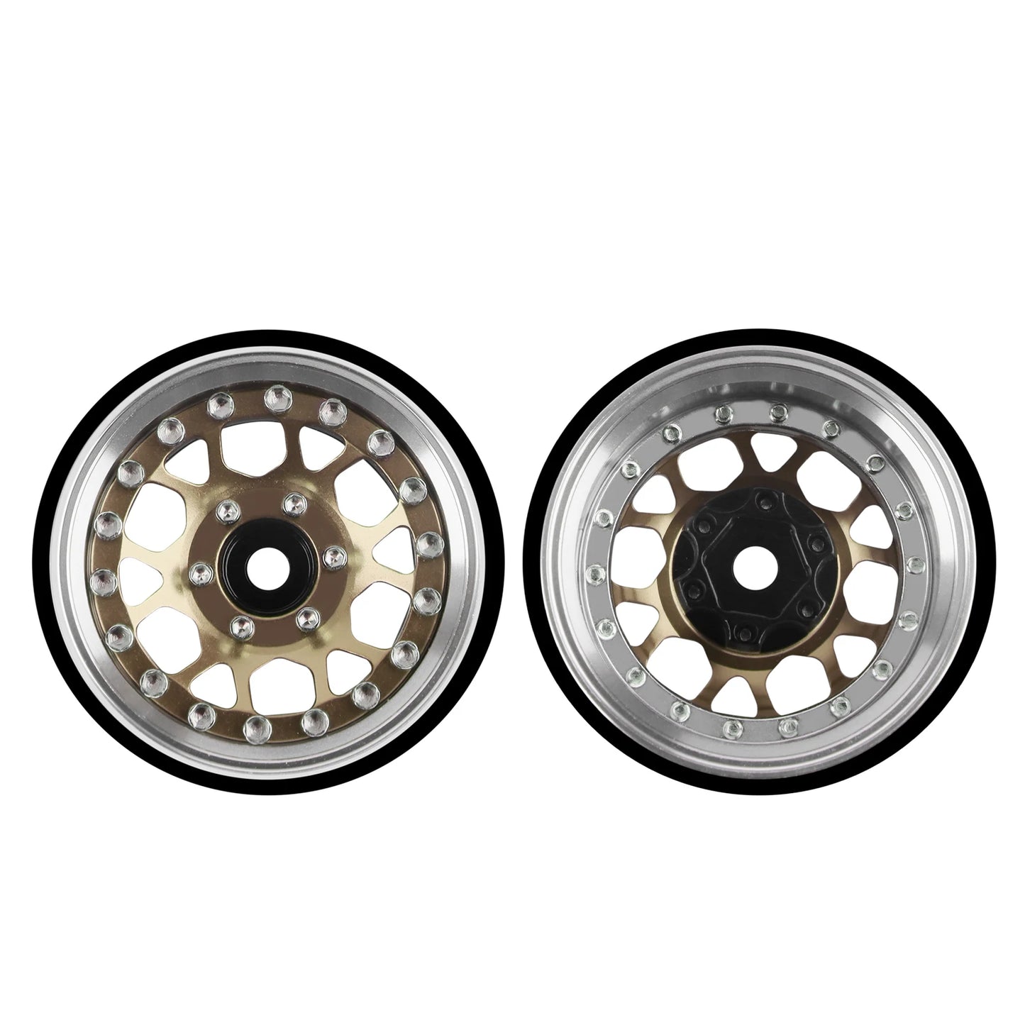 1.3" Crawler Wheel 4PCS RC Wheels for 1/18 TRX4M SCX24 FCX24