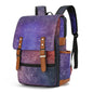 Vintage Oxford Laptop Backpack Waterproof 16" School Travel Bag Unisex Large
