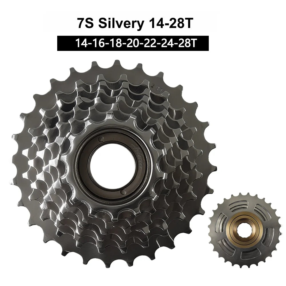 Threaded Bicycle Freewheel 7/8/9/10 Speed 13-28T 14-28T 13-32T