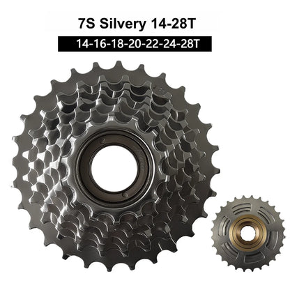 Threaded Bicycle Freewheel 7/8/9/10 Speed 13-28T 14-28T 13-32T