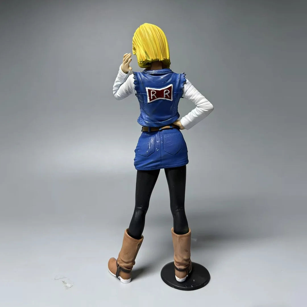 26cm Dragon Ball Z Android 18 Figure PVC Anime Action Statue Model Toy