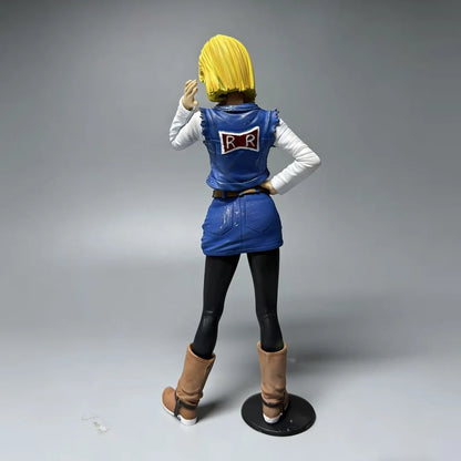 26cm Dragon Ball Z Android 18 Figure PVC Anime Action Statue Model Toy