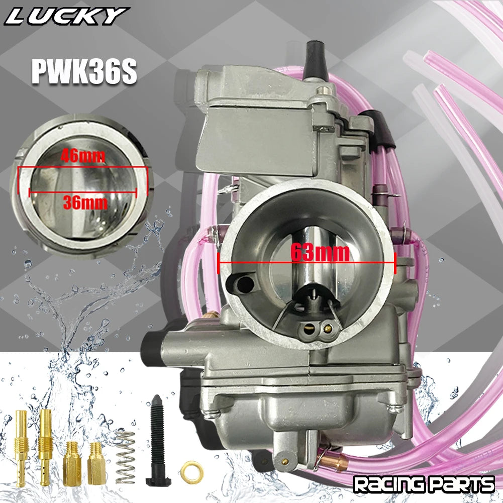 PWK36S/38S Air Striker Carburetor for Kawasaki KTM YZ KX 125/250 Enduro Motocross