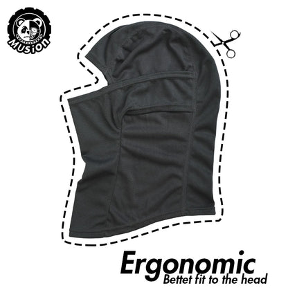 Women Cycling Face Mask Hooded Sun Protection Neck Gaiter Summer