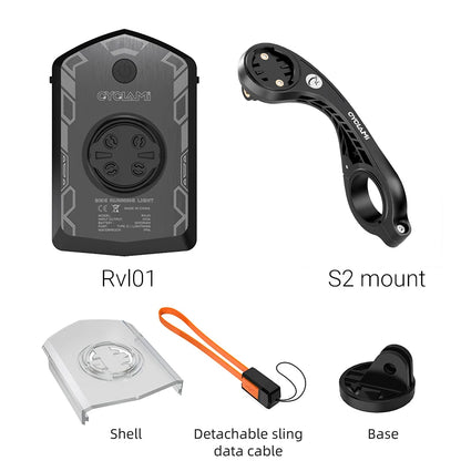 Visibility Cycling Light 5000mAh Bicycle Bike Safety Front Headlight