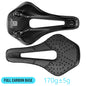 RYET 3D Printed Carbon Saddle Ultralight Hollow Breathable for MTB Gravel Road