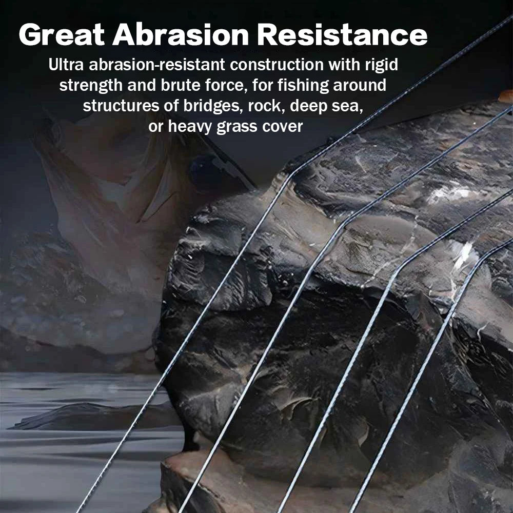 300M Braided PE Fishing Line 4 Strands Multifilament Carp Sea Fishing
