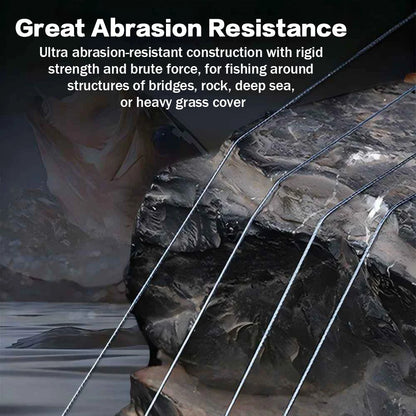 300M Braided PE Fishing Line 4 Strands Multifilament Carp Sea Fishing