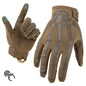 Tactical Full Finger Screen Motorcycle Gloves Outdoor Breathable Knuckle