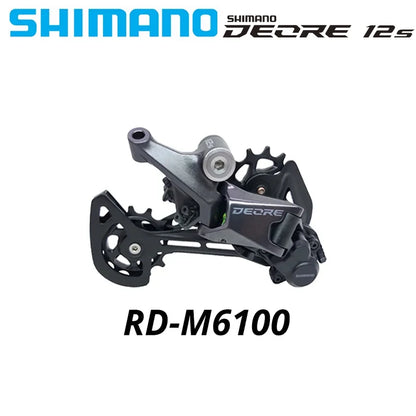 Shimano Deore RD-M6100-SGS 12-Speed Rear Derailleur + Right Shifter Lever - EXPROTAS