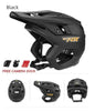 BATFOX New 3/4 Bicycle Helmet Mtb Half Helmet Mountain Bike Race Integrated Ear Protection Off-Road Cycling Helmet BMX Armor-EXPROTAS