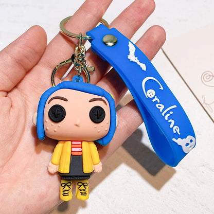 Coraline Plush Doll 28cm Soft Kawaii Figure Toy Cute Birthday Gift