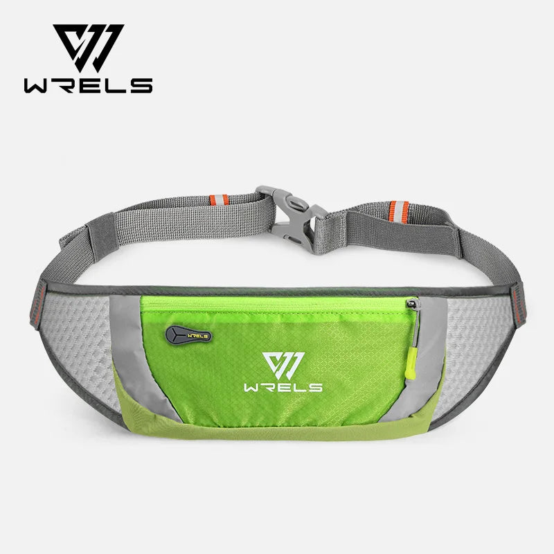 Running Waist Bag Waterproof Sports Pack Unisex Hiking Belt with Pockets