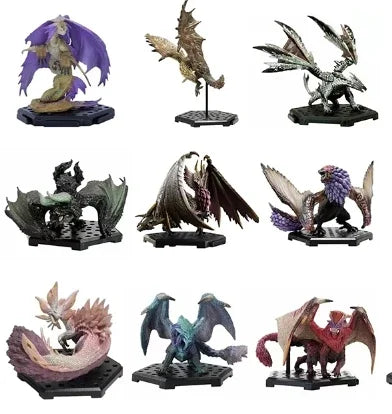 Monster Hunter Rise PVC Figure Valstrax Rathalos Nargacuga Velkhana - EXPROTAS