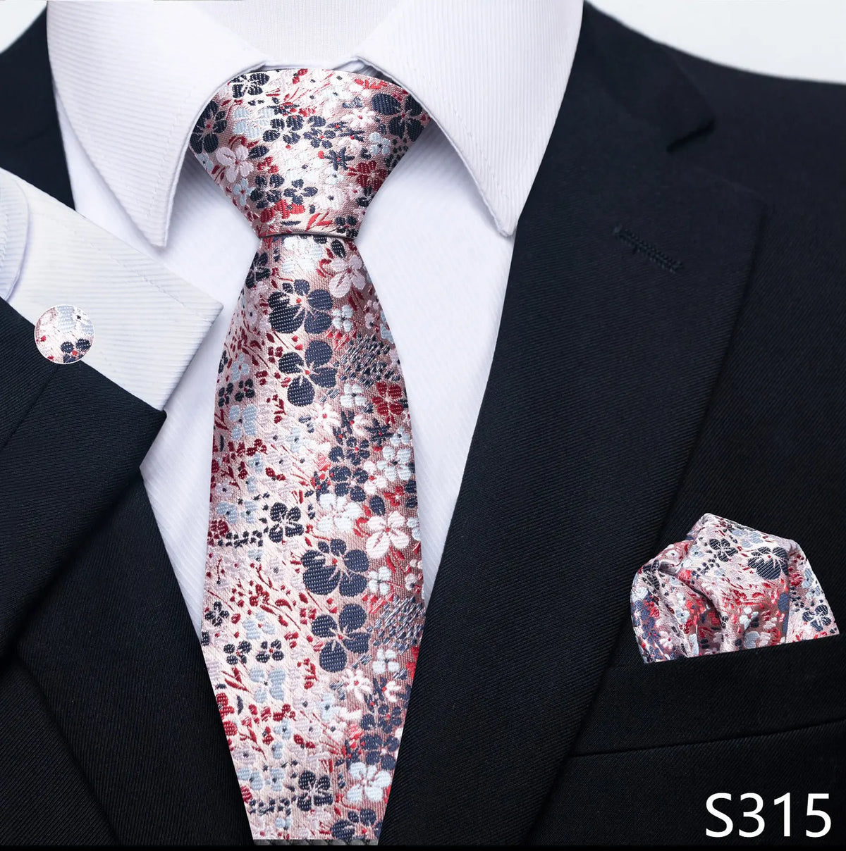 EXPROTAS Tie Pocket Square 8cm Wedding Formal Men’s Accessories