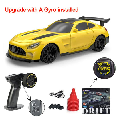 Gyro 1/43 RC Drift Car 4WD RTR High Speed Radio Control 2.4G Mini Racing