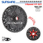 SUNSHINE MTB Cassette Shimano HG 8–12 Speed Wide Range Black Sprocket - EXPROTAS