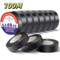 Electrical Insulation Tape 10/100M Black Flame Retardant Waterproof Adhesive