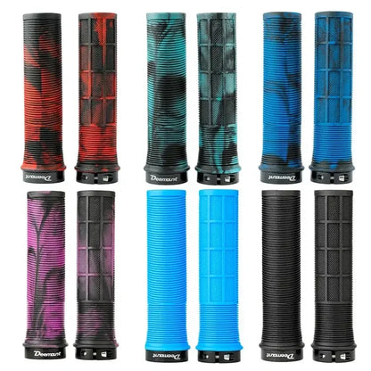 MTB Bicycle Handlebar Grips Rubber Anti-Skid Lock On Bike Accessories