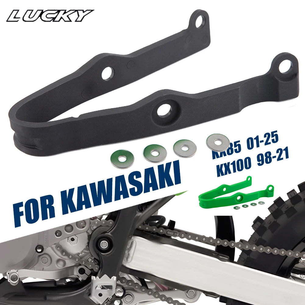 Swingarm Chain Slider Guide Guard for Kawasaki KX85 KX100 KX80 KX112