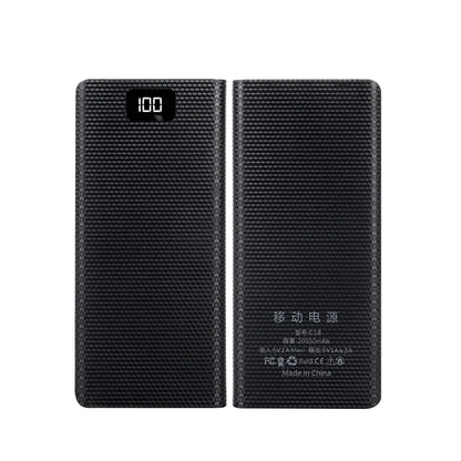 DIY 8x18650 Battery Power Bank Case Dual USB Type-C QC3.0 Fast Charge Storage