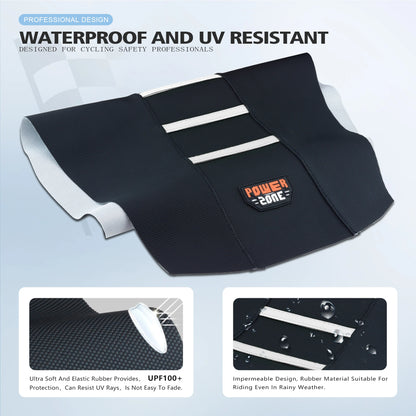Ribbed Motorcycle Seat Cover Soft Waterproof Anti-Slip for SXF EXC Universal