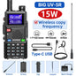 Baofeng UV 5RH 10W Walkie Talkie Long Range Air Band Ham Radio